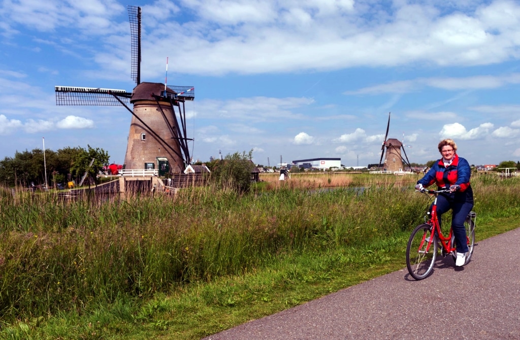 Holland Rad und Windmühle