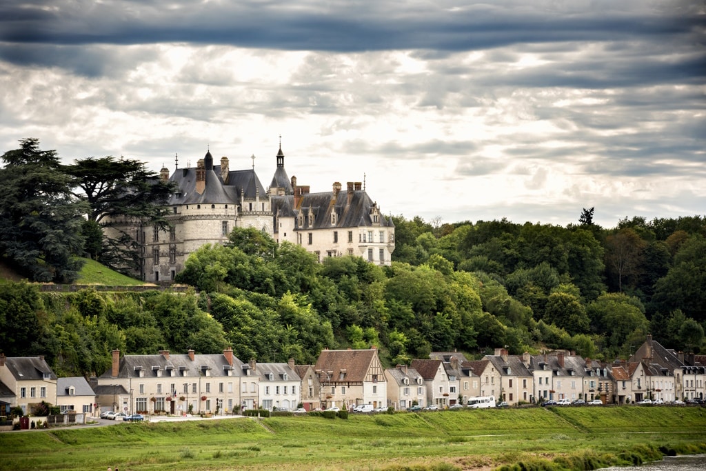 Chateau,De,Chaumont-sur-loire,,France.,This,Castle,Is,Located,In,The