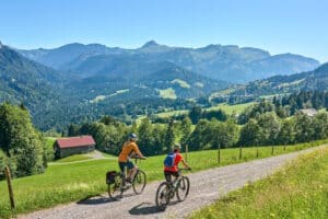 Allgäu, Bregenzer Wald auf dem Weg zum Bodensee