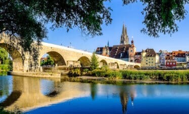Regensburg: Alte Brücke, Altstadt und Dom