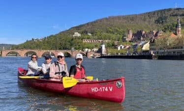 Kanutour nach Heidelberg