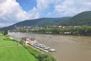 Bootsverleih Theoder Heuss Brücke Heidelberg