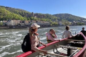 Umtragen und treideln Schleuse Heidelberg