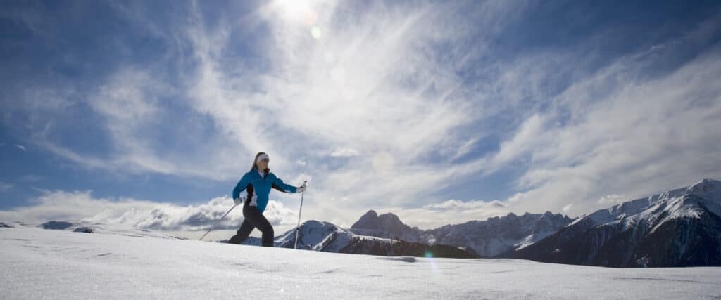 Winterwandern in den Dolomiten