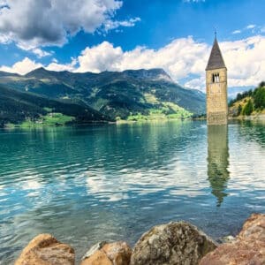 Reschensee am Reschenpass