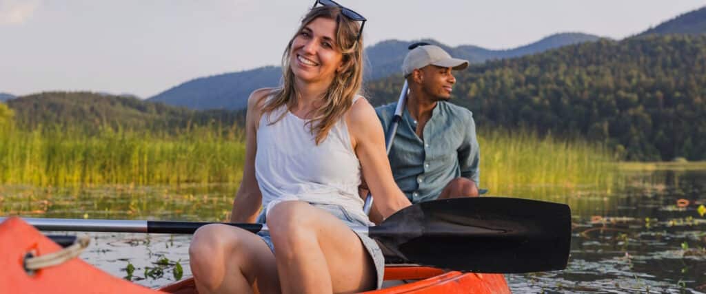 Kanu auf der Altmühl