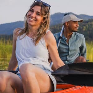 Kanu auf der Altmühl