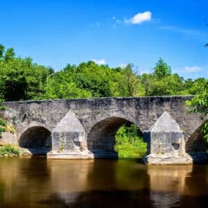 Altmühl Alte Steinbrücke Pfünz Bayern