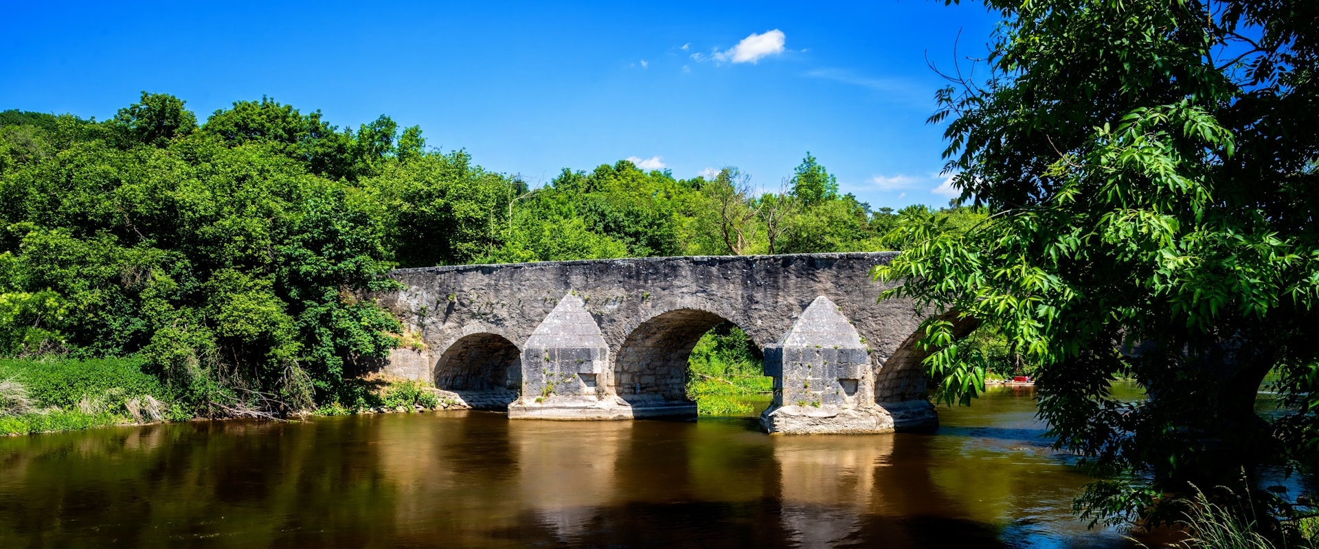 Altmühl Alte Steinbrücke Pfünz Bayern