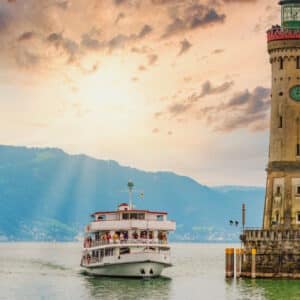 Lindau Bodensee am Hafen